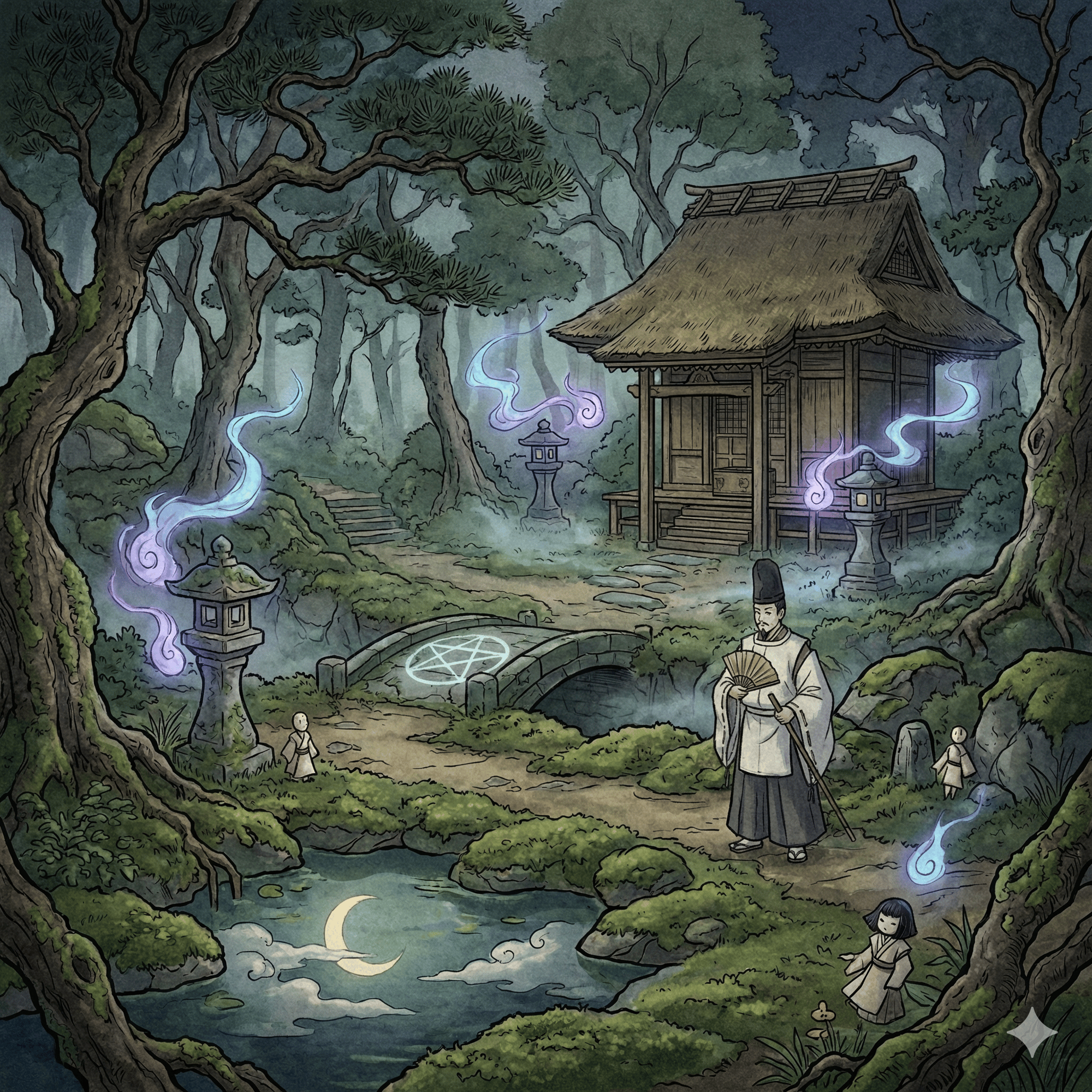 安倍晴明のイラスト