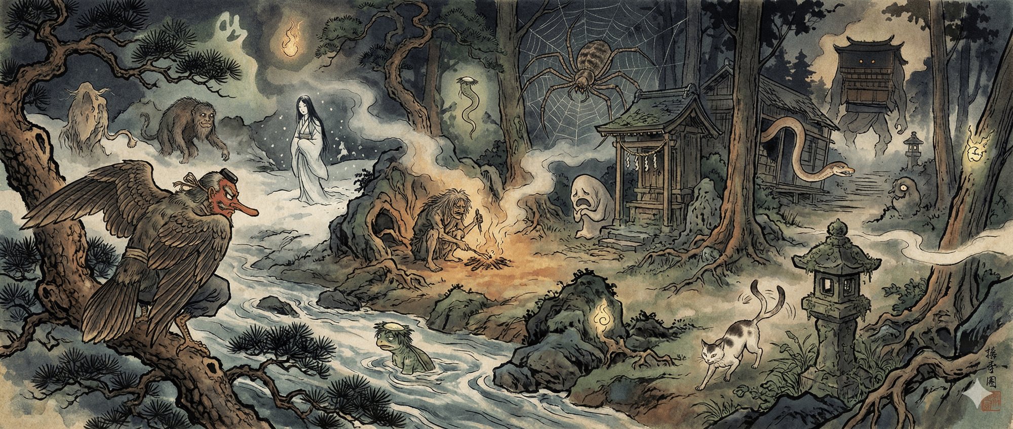 画図百鬼夜行 - 妖怪コレクション | YOKAI.JP