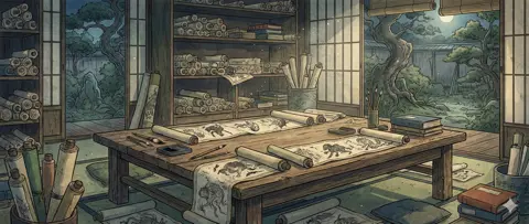 Hyakkai Zukan (Rollos de los Cien Yōkai)