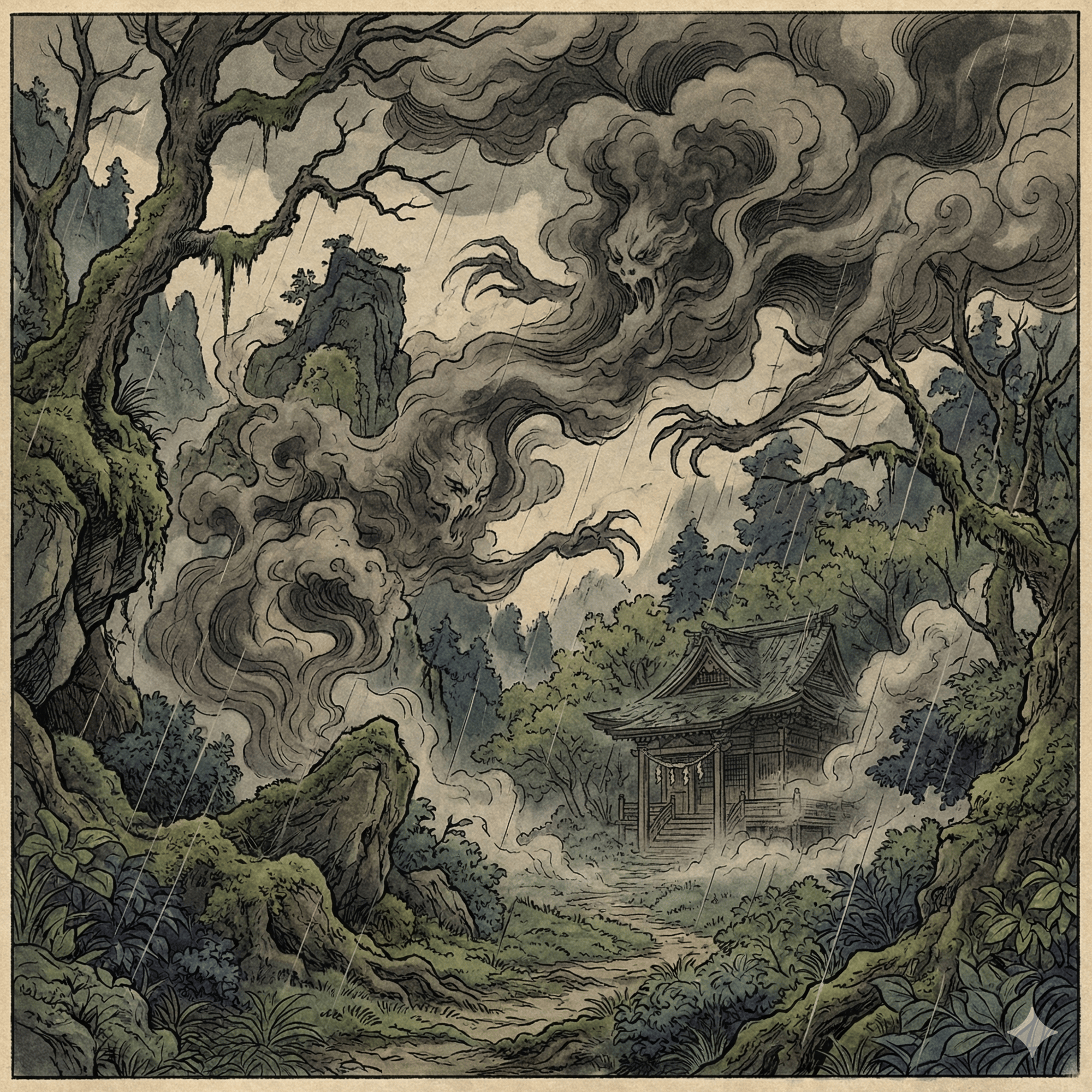 邪魅のイラスト