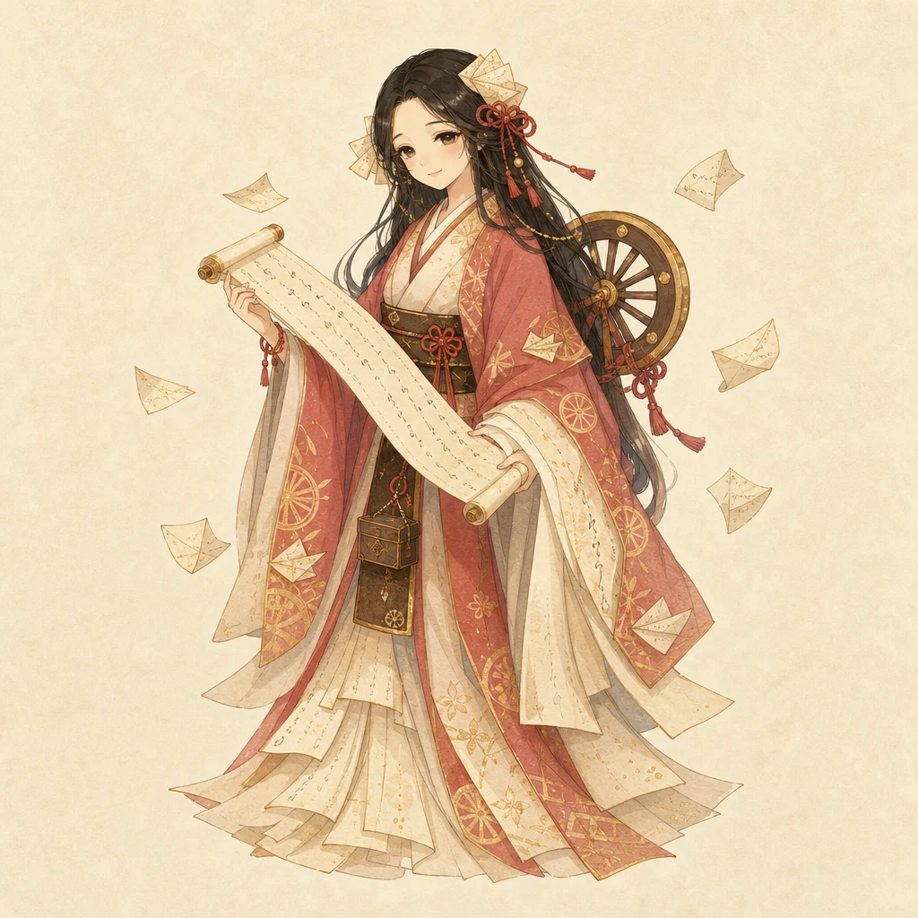 文車妖妃のイラスト