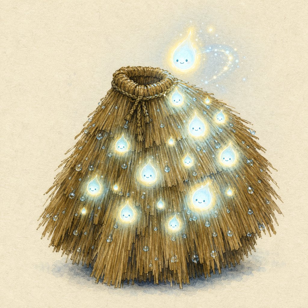 蓑火のイラスト