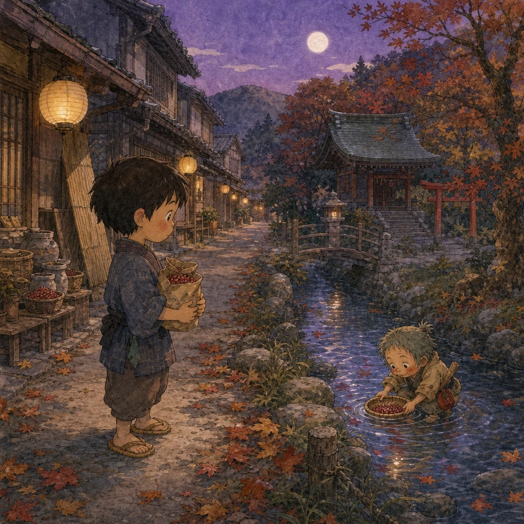 小豆洗い のシーン 1