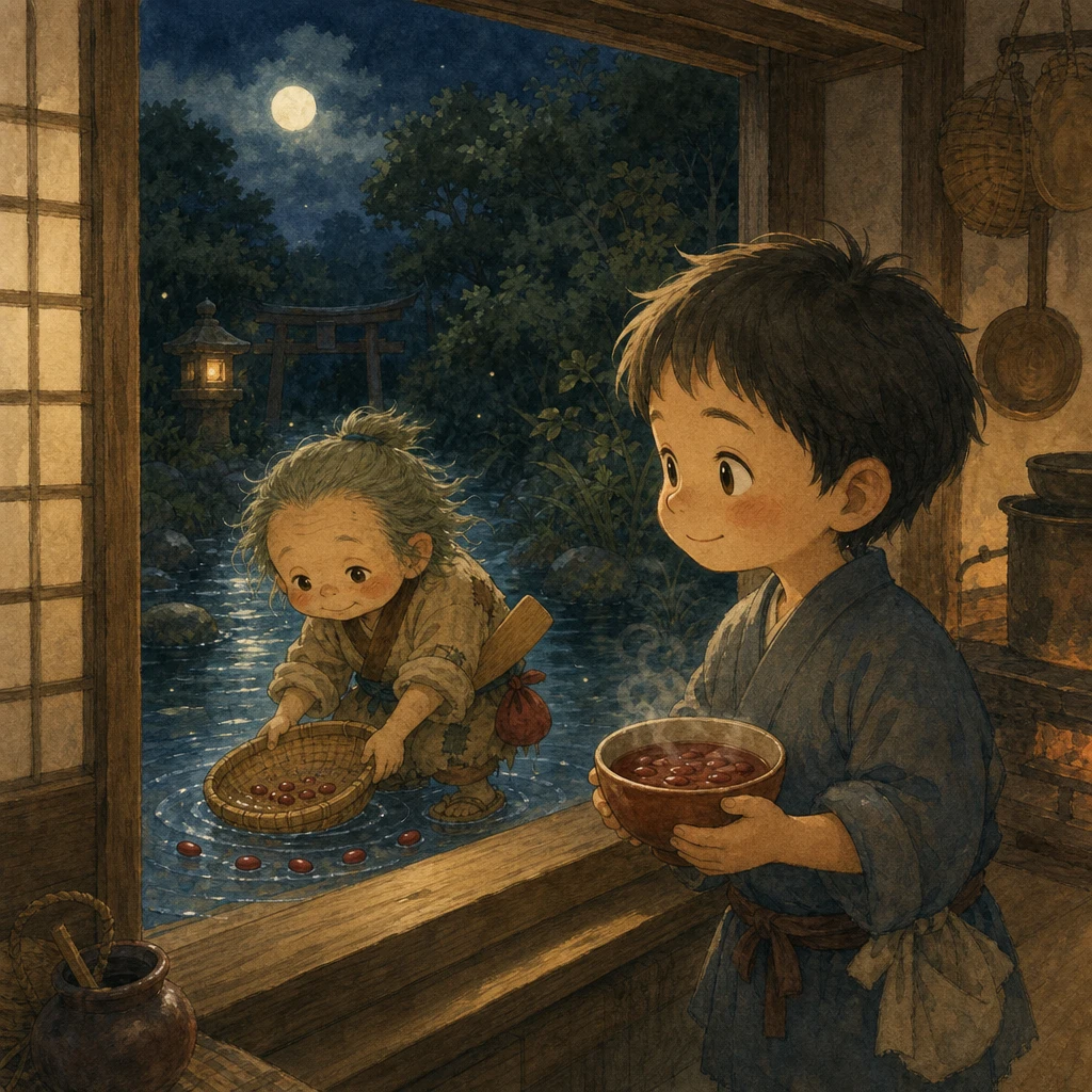 小豆洗い のシーン 5