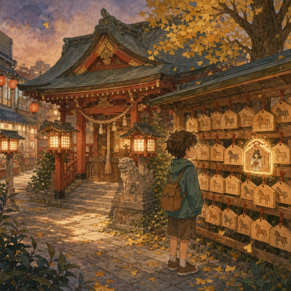 絵馬の精 のシーン 1