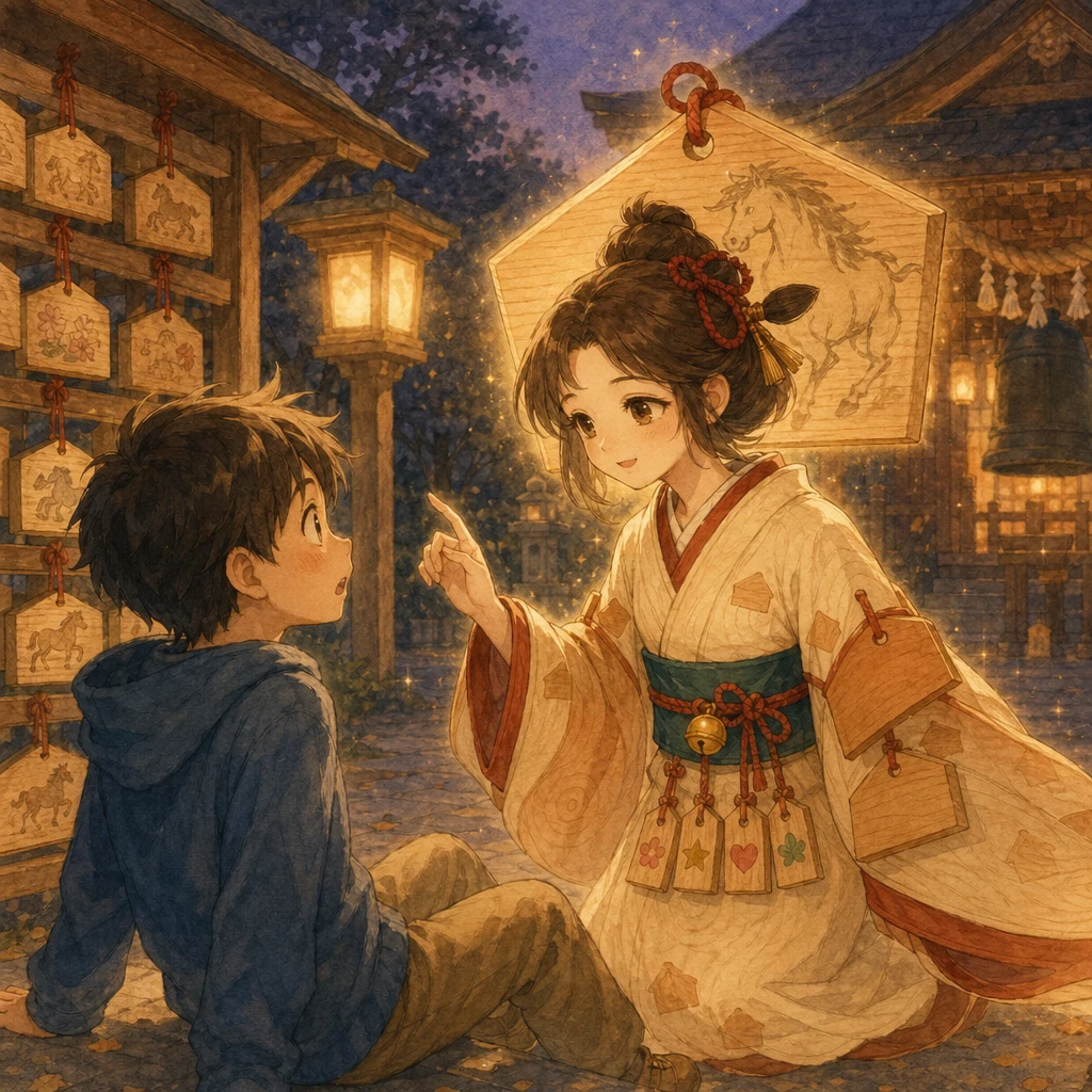 絵馬の精 のシーン 2