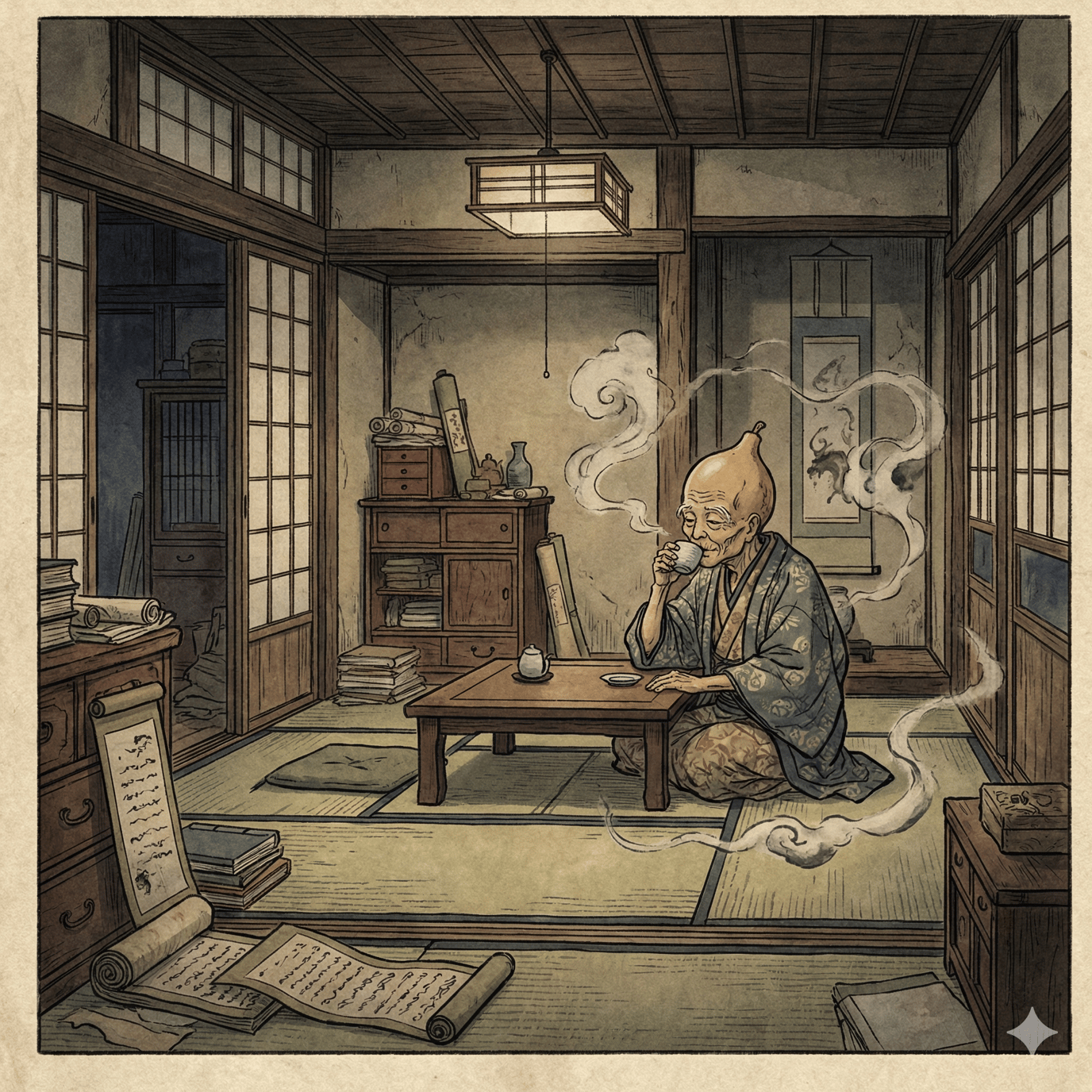 ぬらりひょん - 妖怪図鑑 | YOKAI.JP