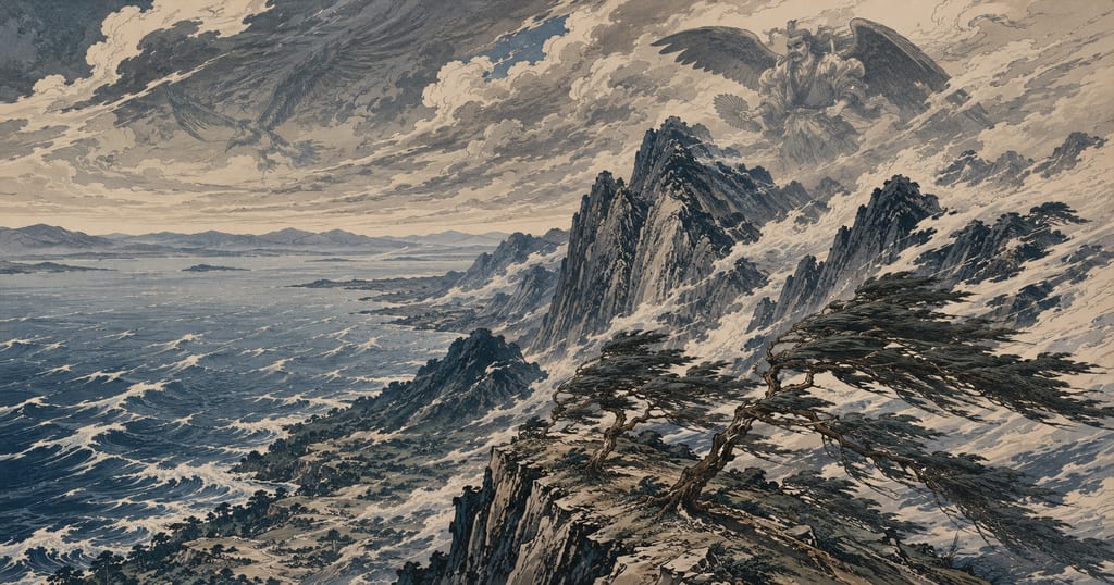 Mt. Hira 琵琶湖を見おろす天狗の山。比良山と次郎坊