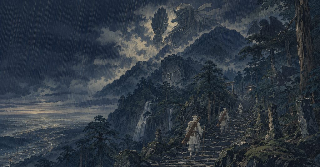 Mt. Oyama (Sagami) 雨を降らす天狗の山 ── 大山