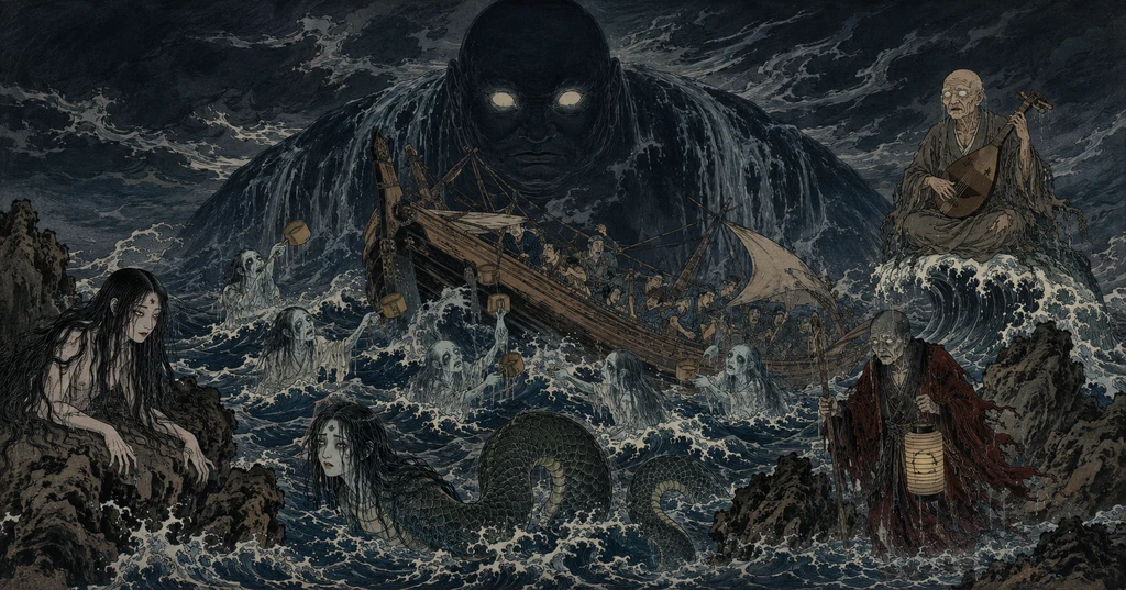 海と舟の怪