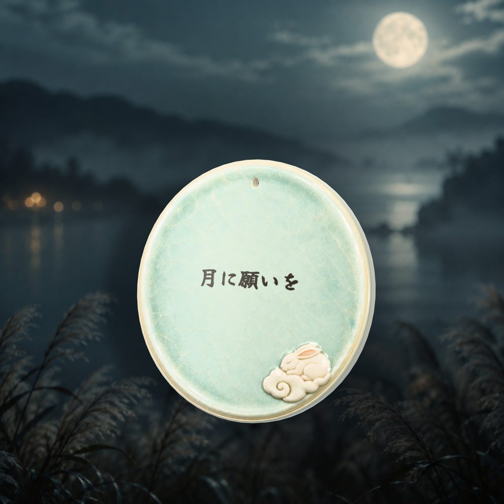 Sleeping rabbit ema plaque