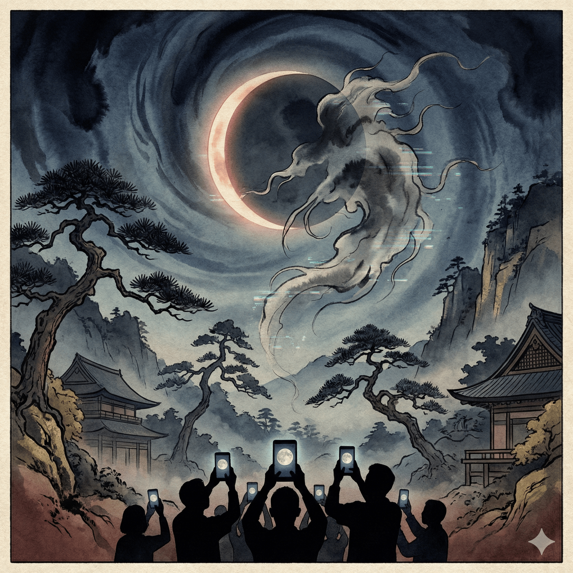 月喰い隠しのイラスト