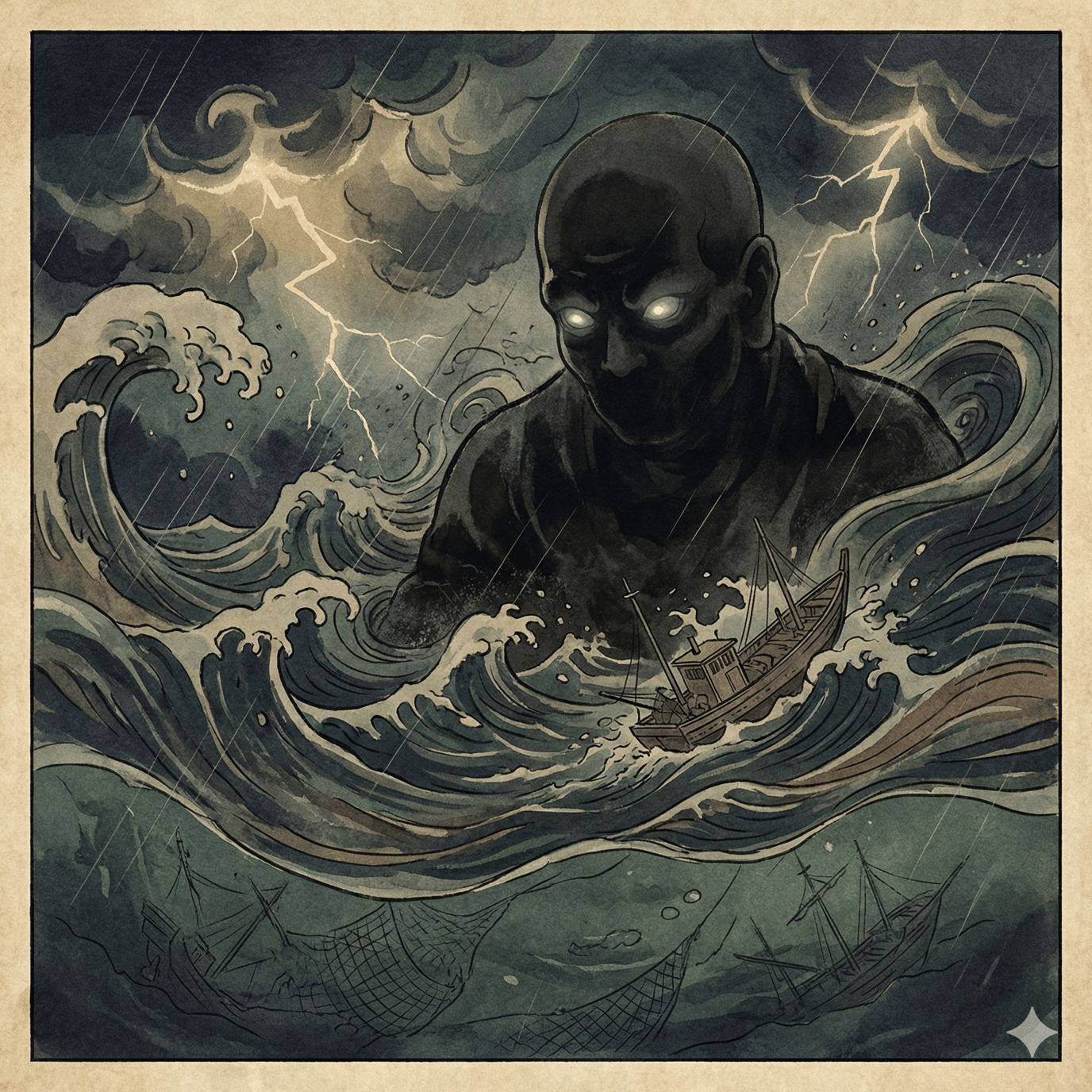 海坊主- 妖怪图鉴| YOKAI.JP