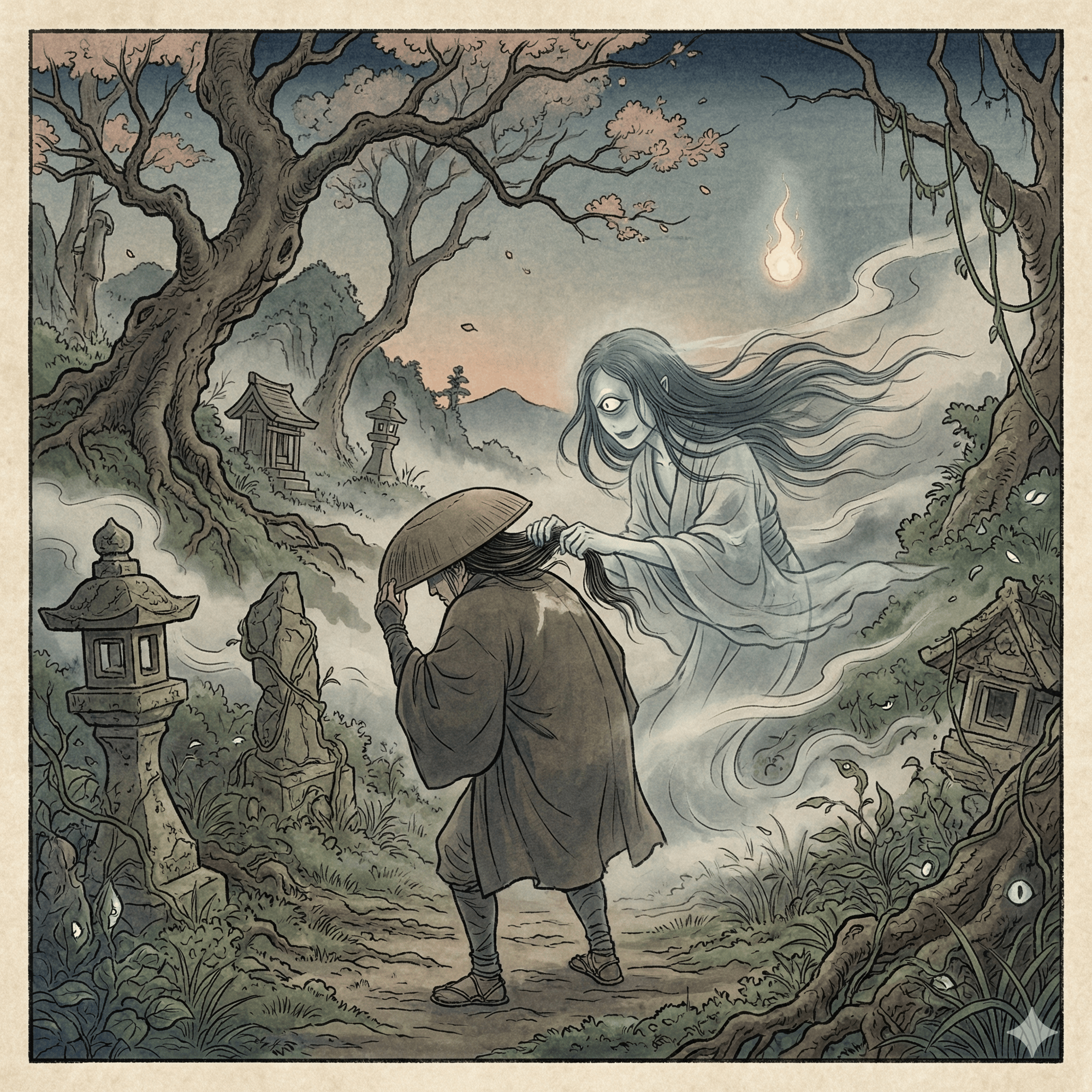 後神のイラスト