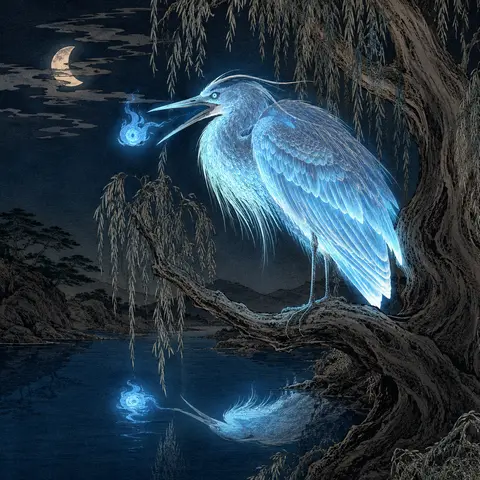 Blue Heron Fire