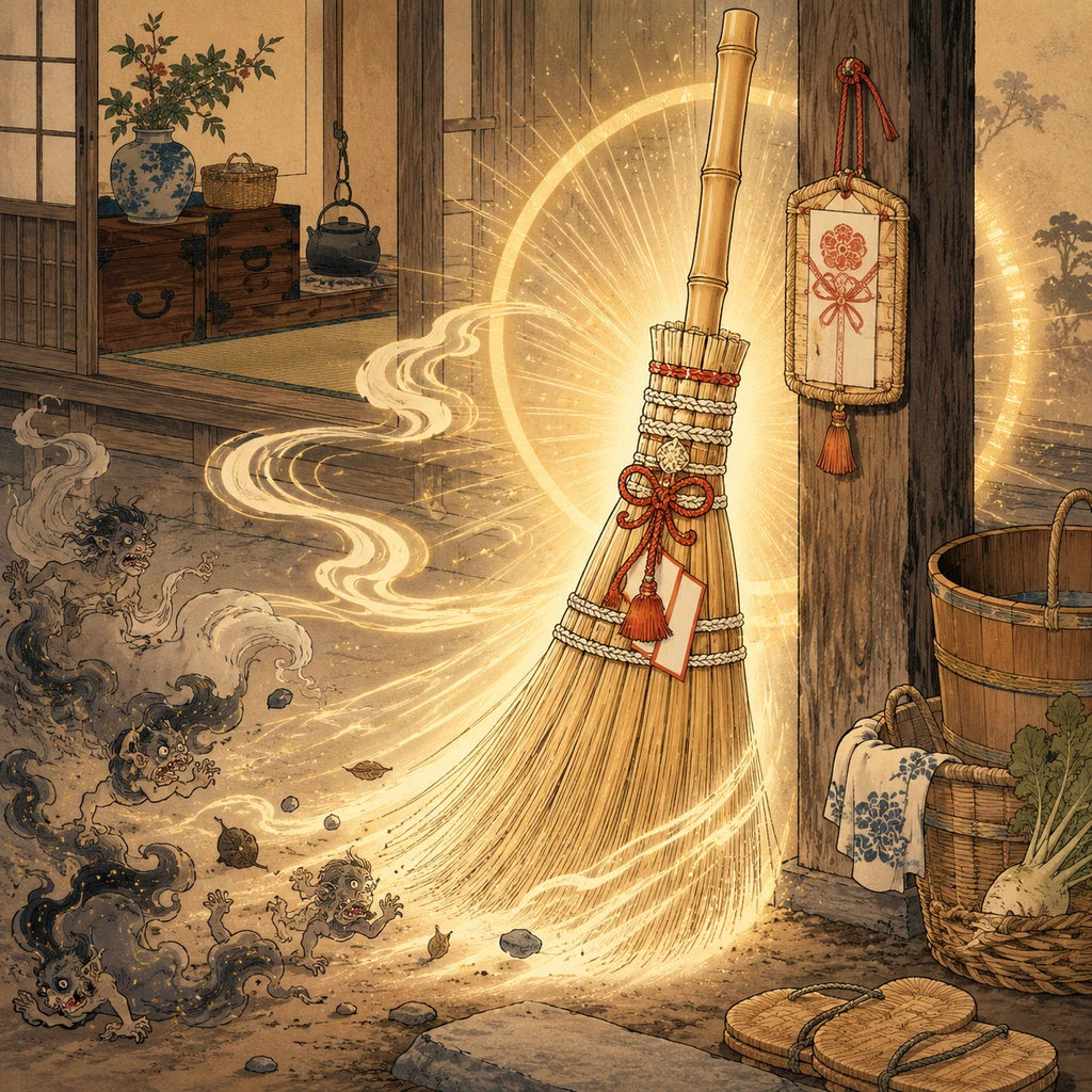 箒神のイラスト