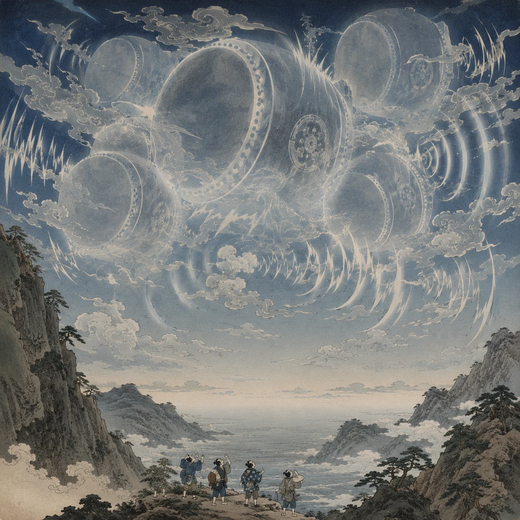 허공북 - 周防大島六月の海鳴り・虚空太鼓