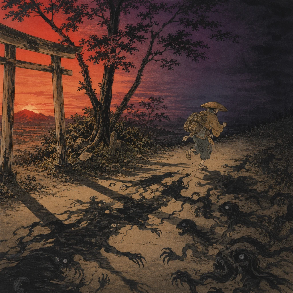 Heure des rencontres funestes (Ōmagatoki) - 百魅生ずる薄闇刻・逢魔時