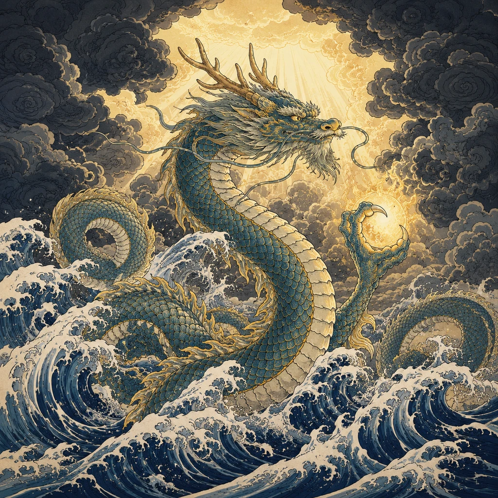 龍神のイラスト