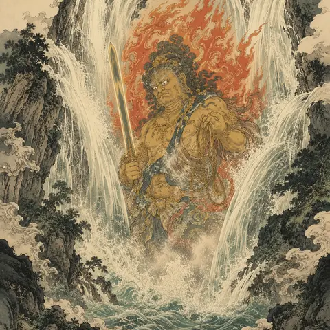 King of the Waterfall Spirit