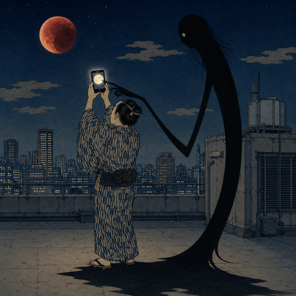 月喰い隠しのイラスト