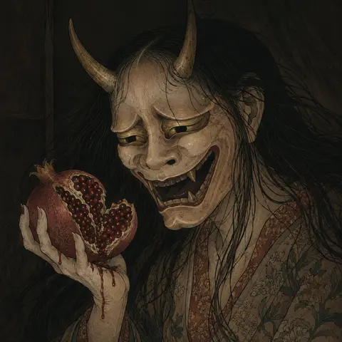 Smiling Hannya