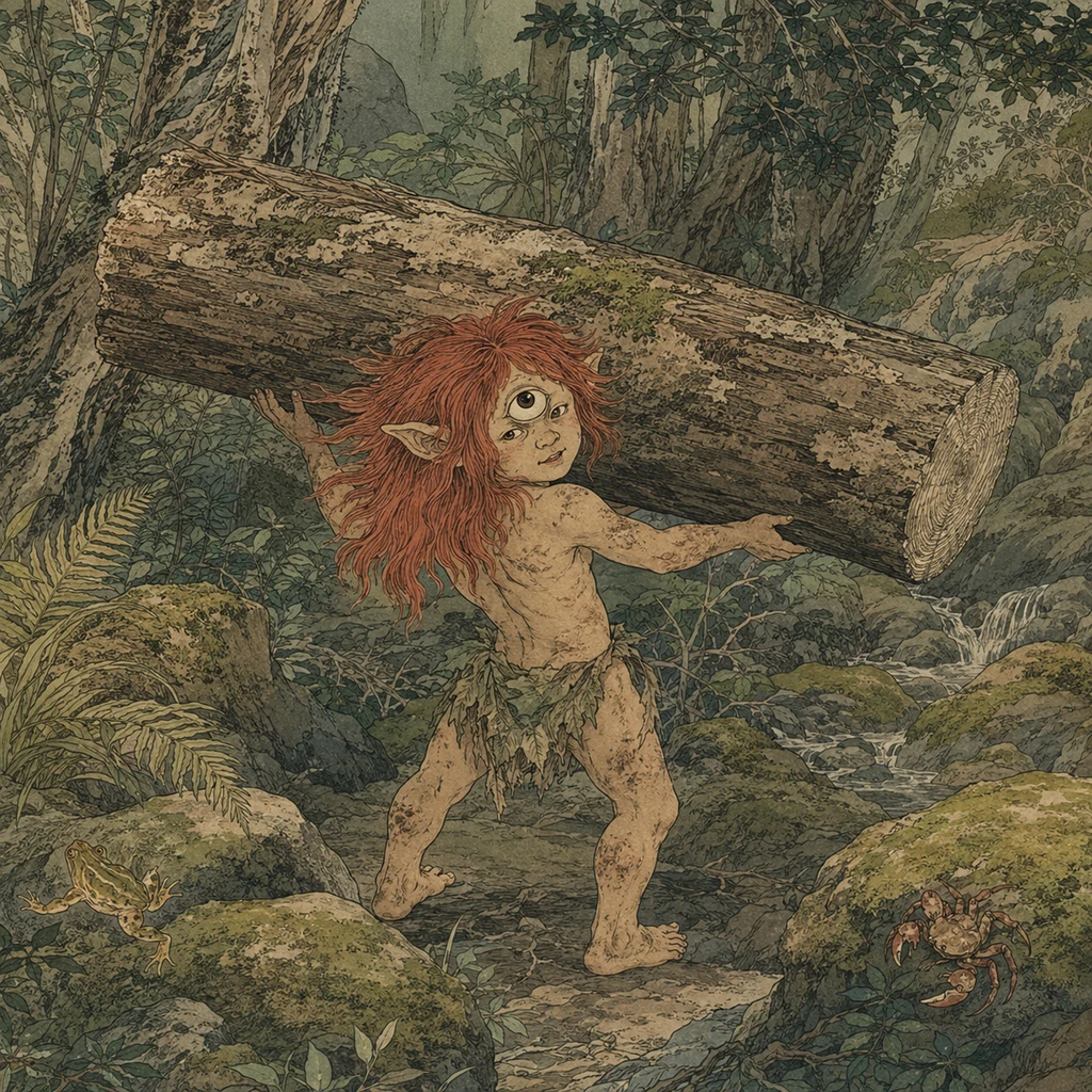 Yamawaro The Mountain Child of Kyushu Migrating Between Mountains and Rivers: Yamawaro