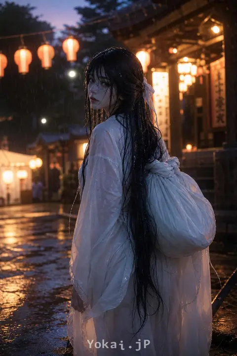 天降女子 — 夏夜怪谈