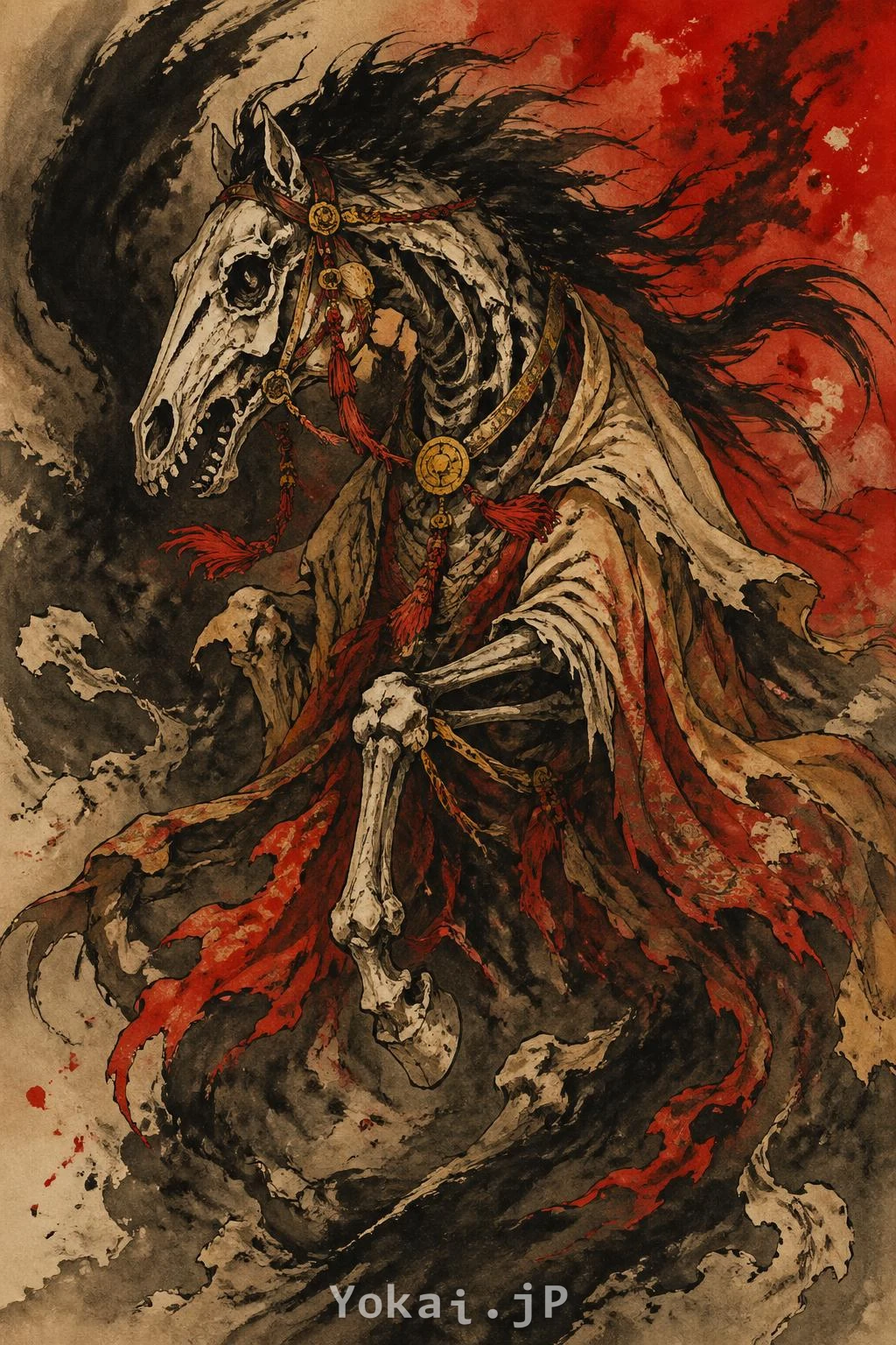 馬骨 — 戦闘姿勢
