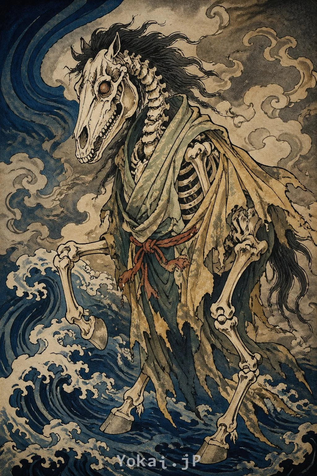 馬骨 — 浮世絵