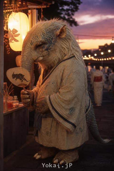 Baku (devorador de sueños) — 夏の怪談