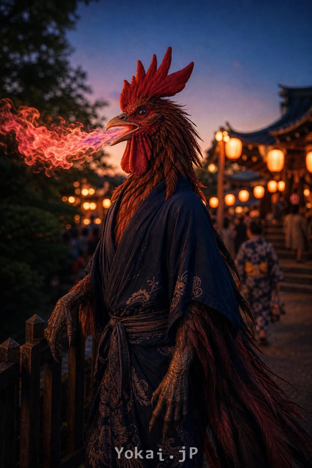 波山 — 夏の怪談