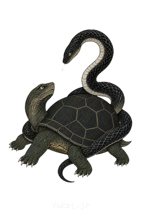 Genbu (la Tortue Noire) — Yōkai révélés