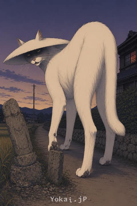 八尺様 — ¿Y si los yōkai fueran gatos?