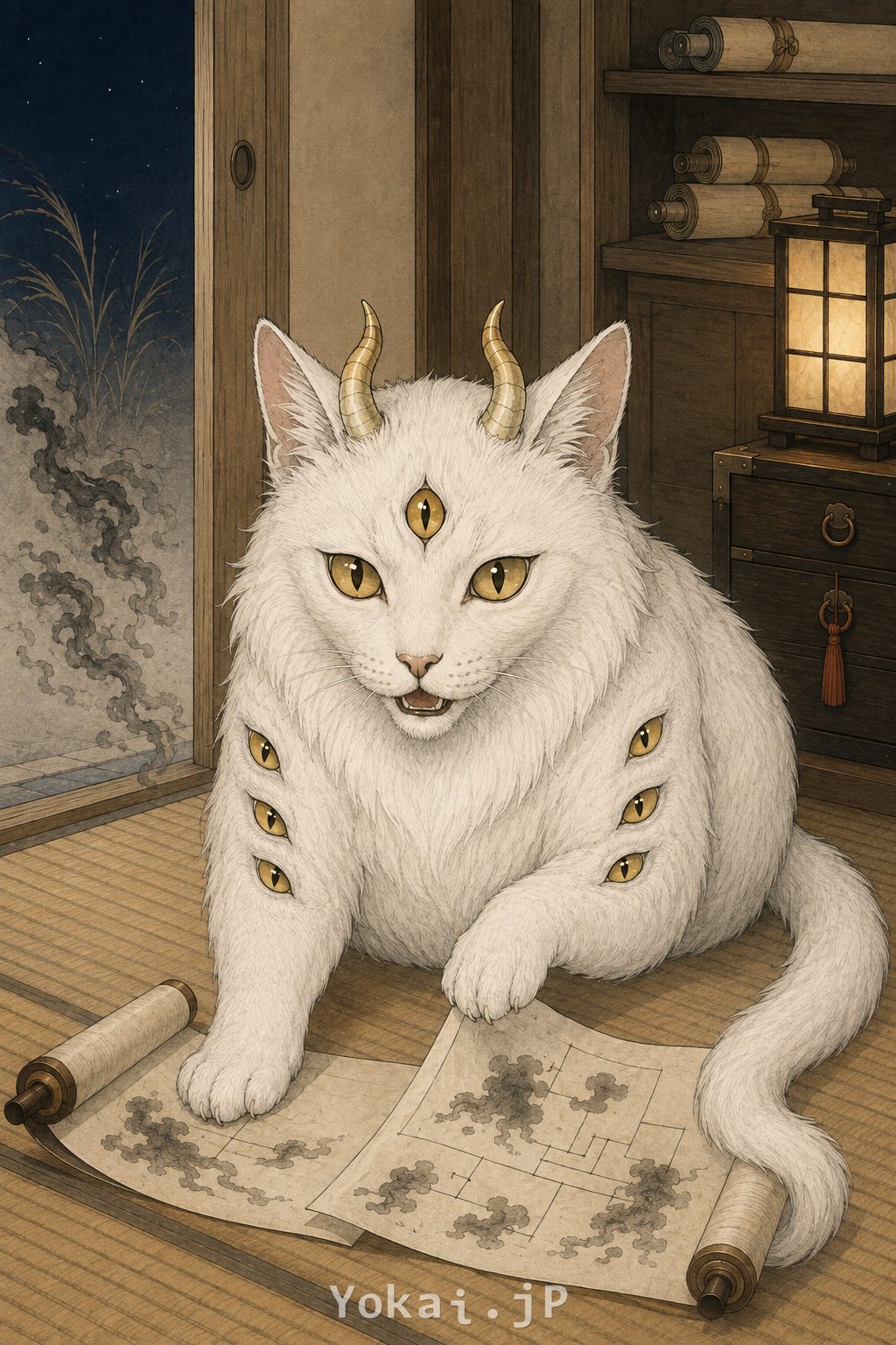 白沢 — もしも、妖怪が猫だったら