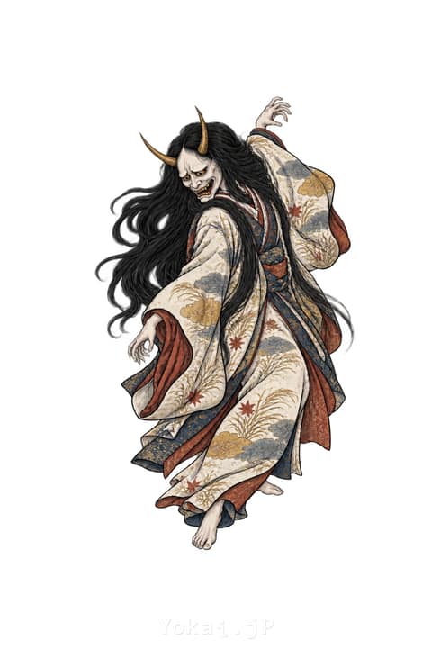 般若 — 影解き妖怪図