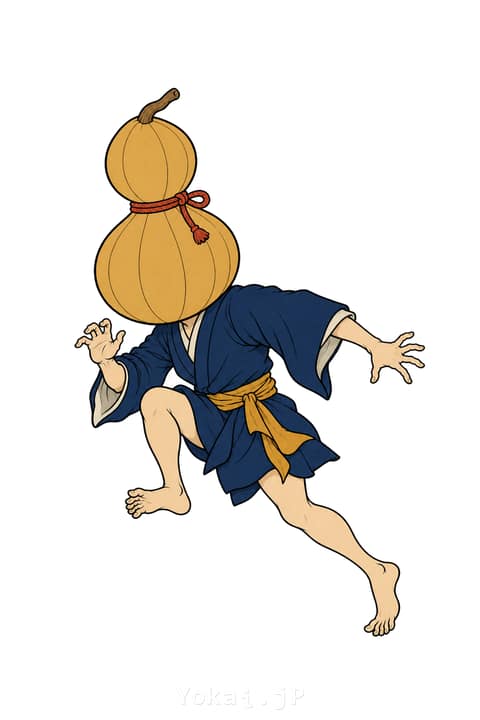 Le Jeune Garçon à la Gourde — Yōkai révélés
