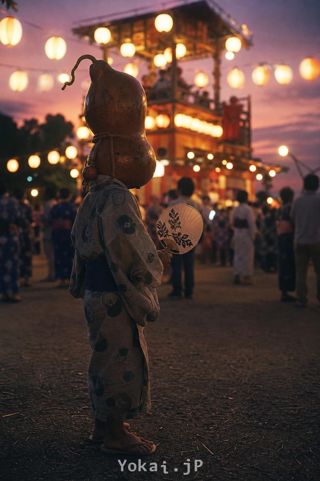瓢箪小僧 — 夏の怪談