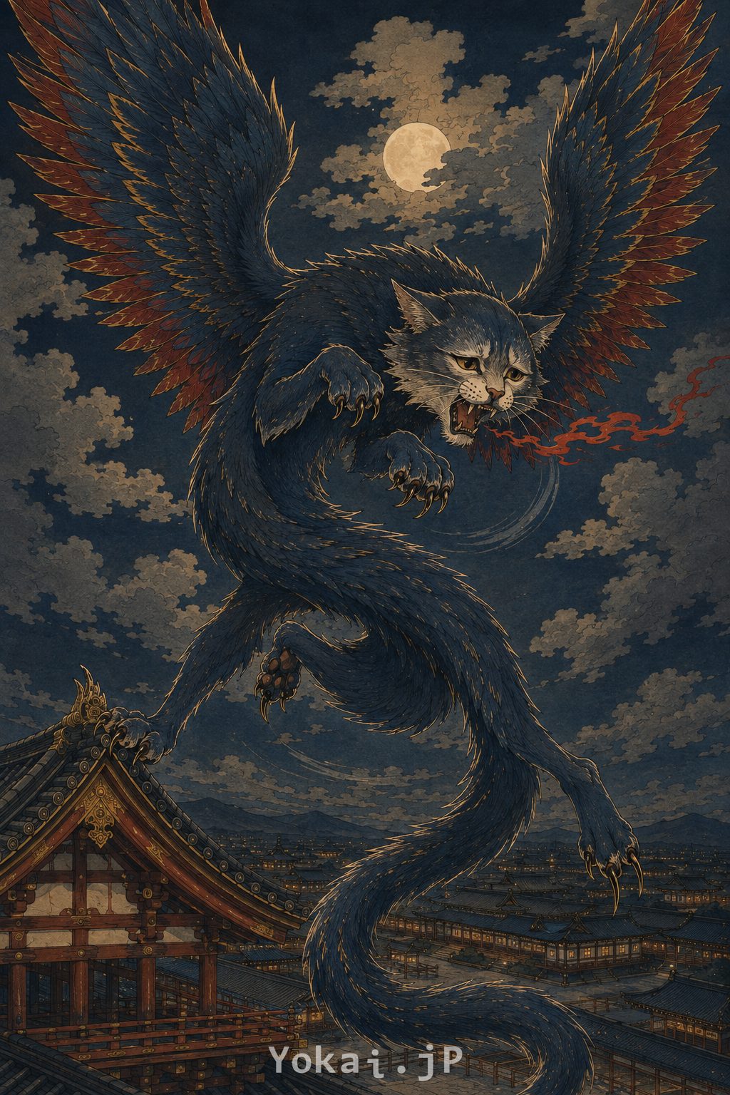 이쓰마데 — 요괴가 고양이라면