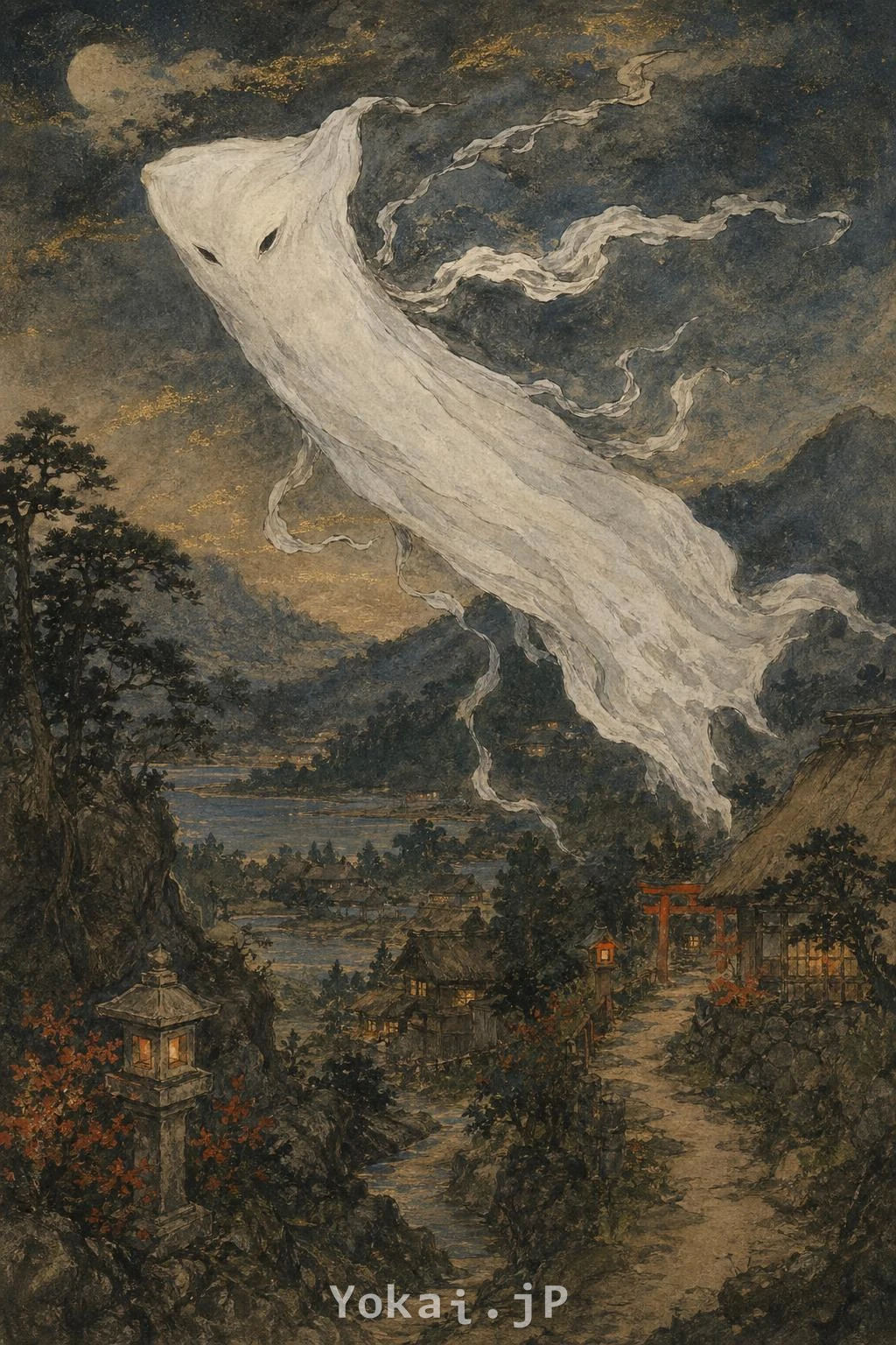 一反木綿 — 故郷の風景