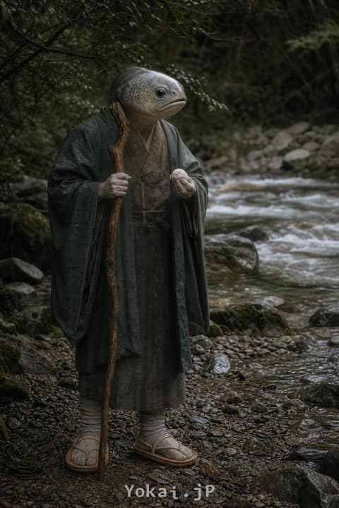 Iwanabōzu (Monk Trout) — Brushing Shoulders with Yokai: The Reiwa Everyday