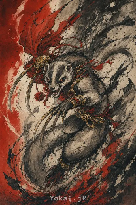 鎌鼬 — 戦闘姿勢