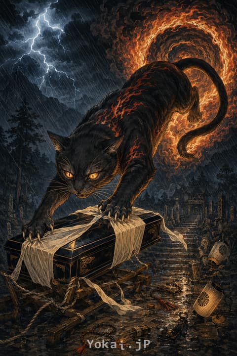 火車 — もしも、妖怪が猫だったら