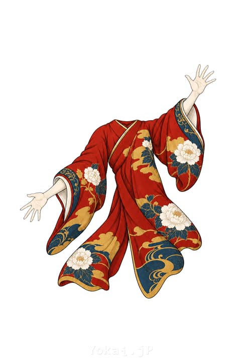 小袖の手 — 影解き妖怪図