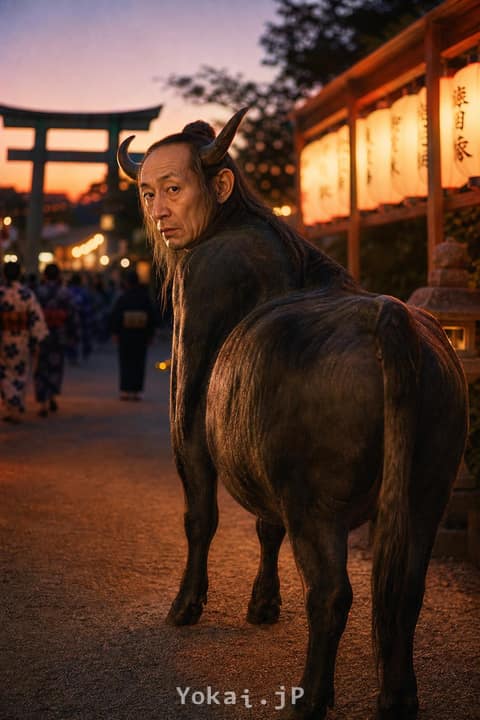 Kudan (Prophetic Human-Cow Yokai) — Summer Kaidan