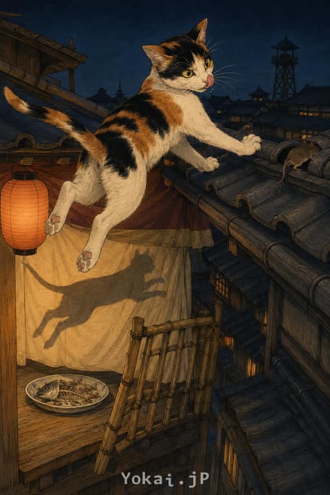 Fille-chat — Et si les yōkai étaient des chats ?