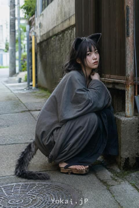 猫娘 — Brushing Shoulders with Yokai: The Reiwa Everyday