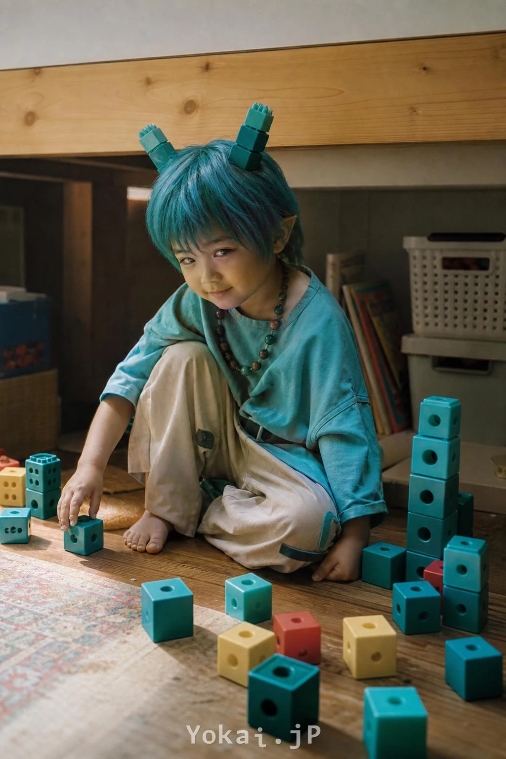 数積み童子（Number Block） — 妖怪とすれ違う、令和の日常