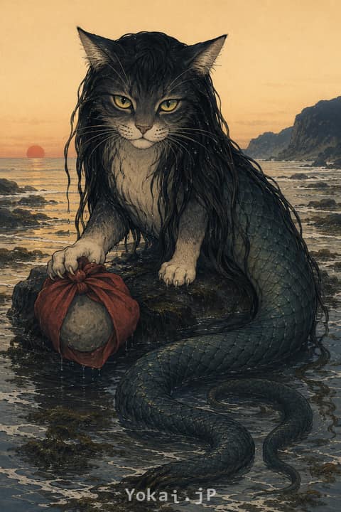 濡女 — もしも、妖怪が猫だったら