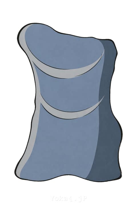 ぬりかべ — 影解き妖怪図